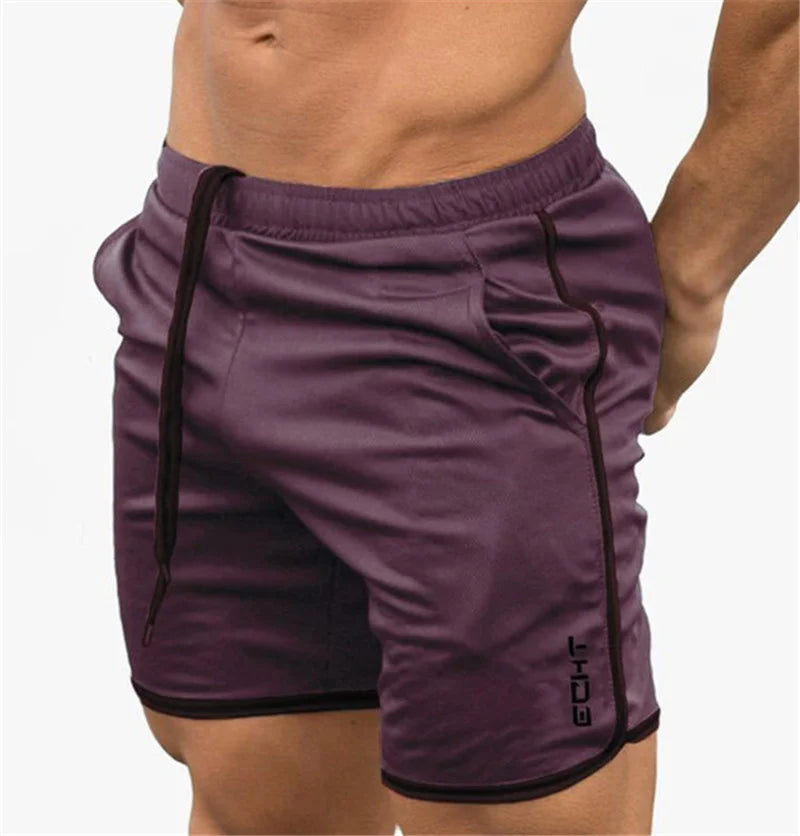 Men's Fitness Gym Shorts – Breathable Mesh Quick-Dry Training & Running Shorts