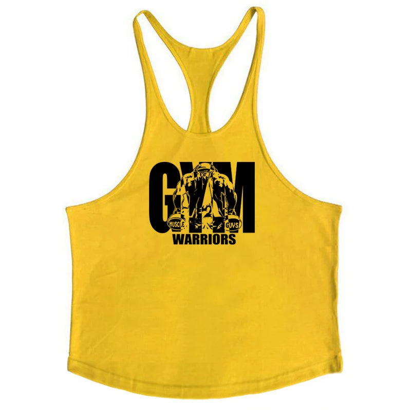 Men's Gym Tank Top – Breathable Cotton Muscle Vest