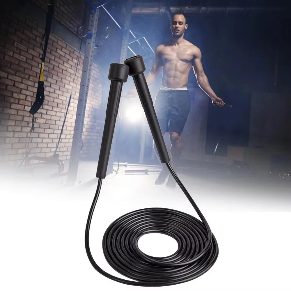 Speed Jump Rope – Adjustable PVC Skipping Rope for Cardio, Boxing & Fitness Training | 2.8m