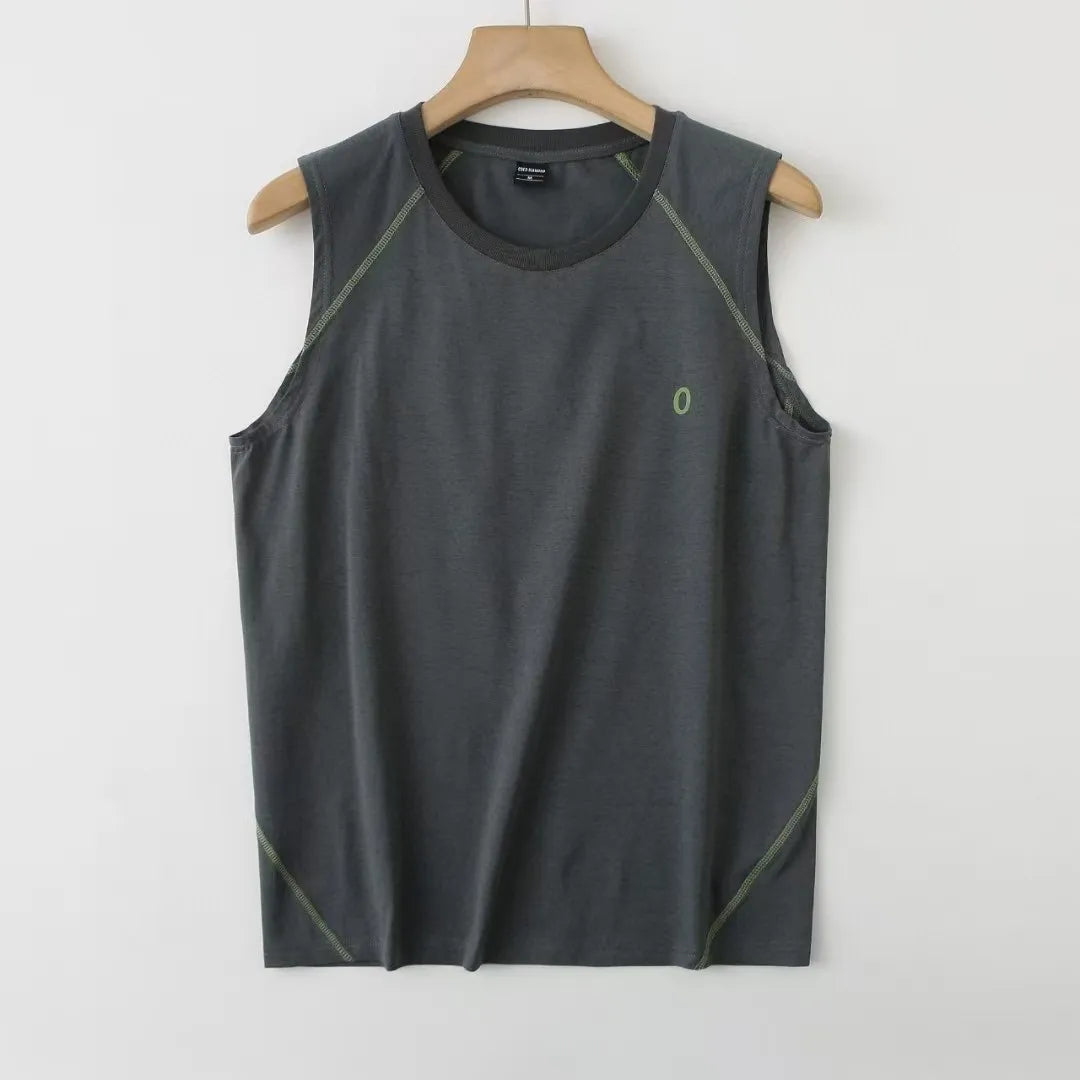Quick-Dry Sleeveless Tank Top – Breathable Sports Vest for Outdoor & Gym