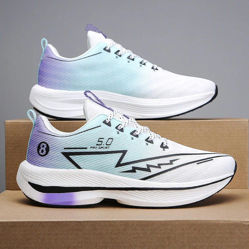 Carbon Plate Running Shoes – Lightweight, Breathable & Anti-Slip | Unisex