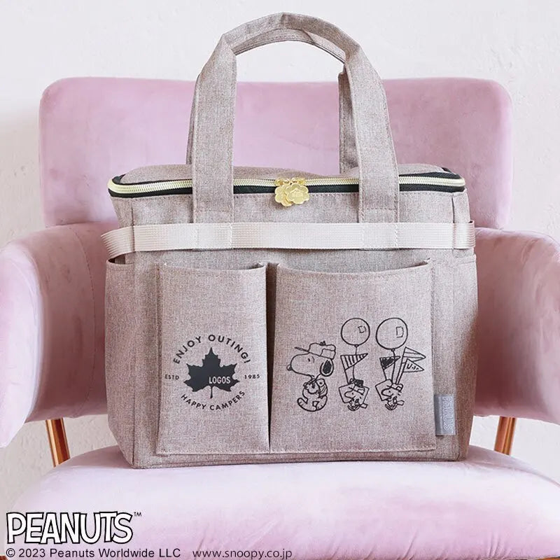 Snoopy Insulated Lunch Tote Bag | Large Capacity Multi-Pocket Cooler