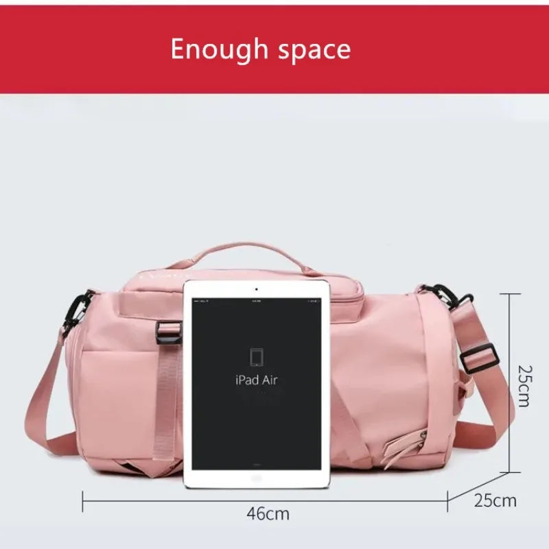 Large Capacity Travel Backpack – Waterproof Sports & Gym Duffel Bag