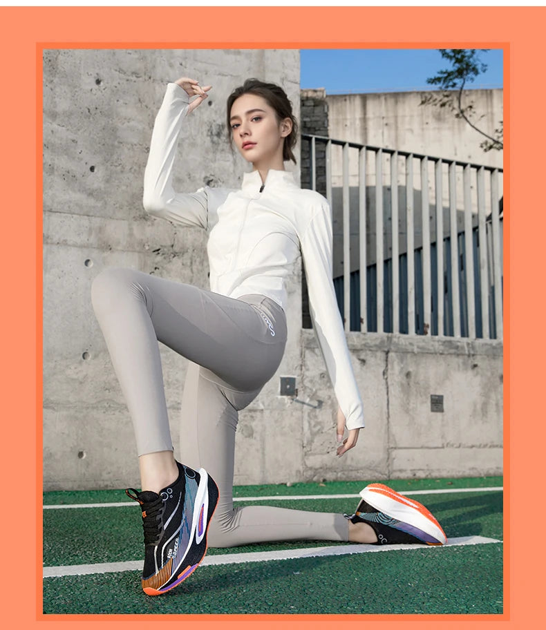 Professional Carbon Plate Running Shoes – Breathable, Cushioned & Non-Slip | Unisex