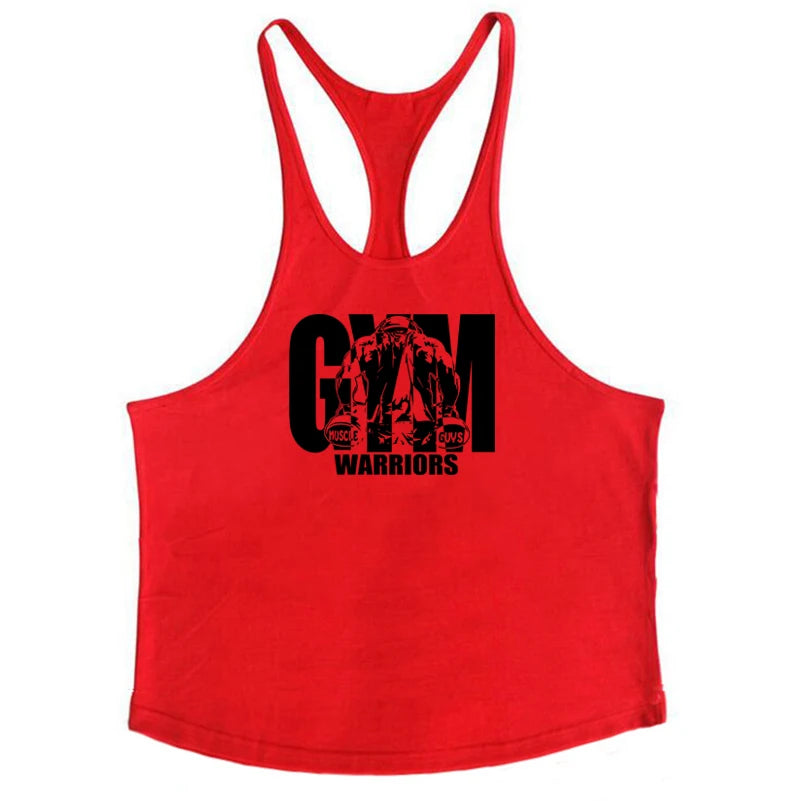 Men's Gym Tank Top – Breathable Cotton Muscle Vest