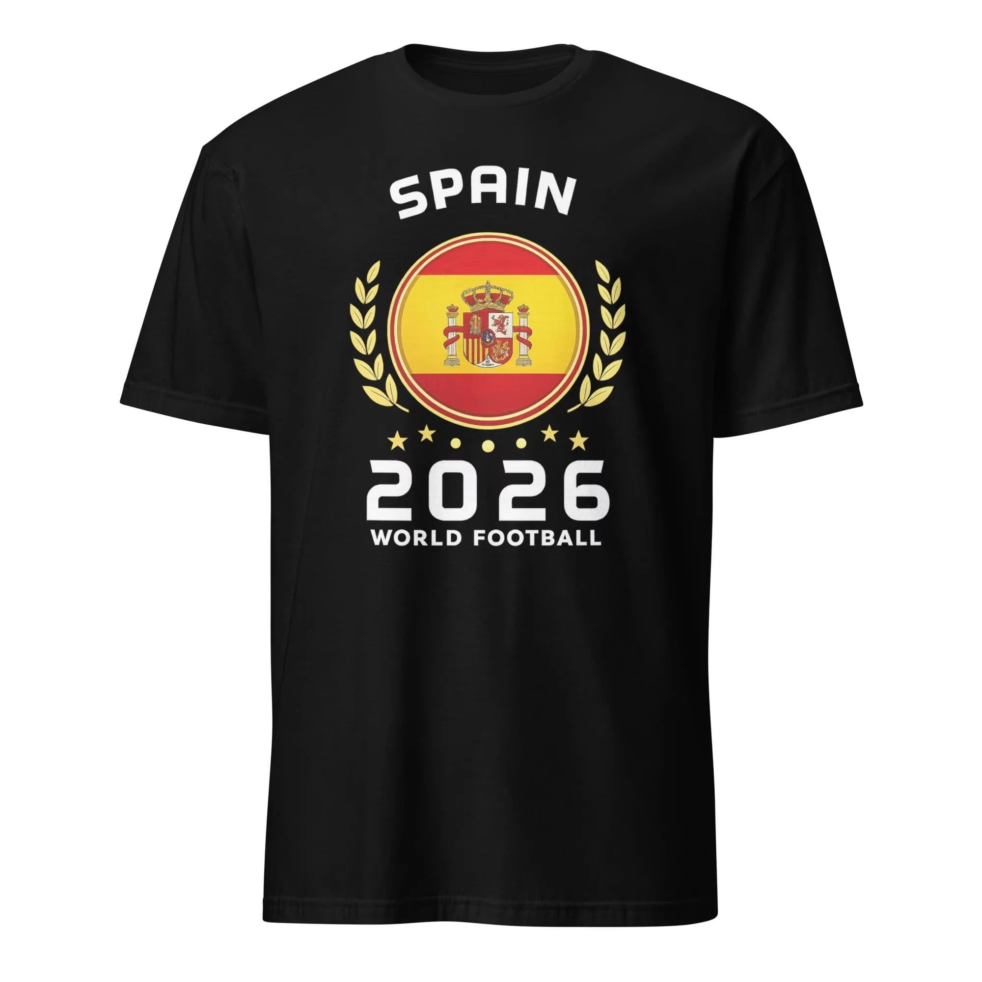 Spain Football T-Shirt | Unisex Loose Cotton Tee for Men & Women