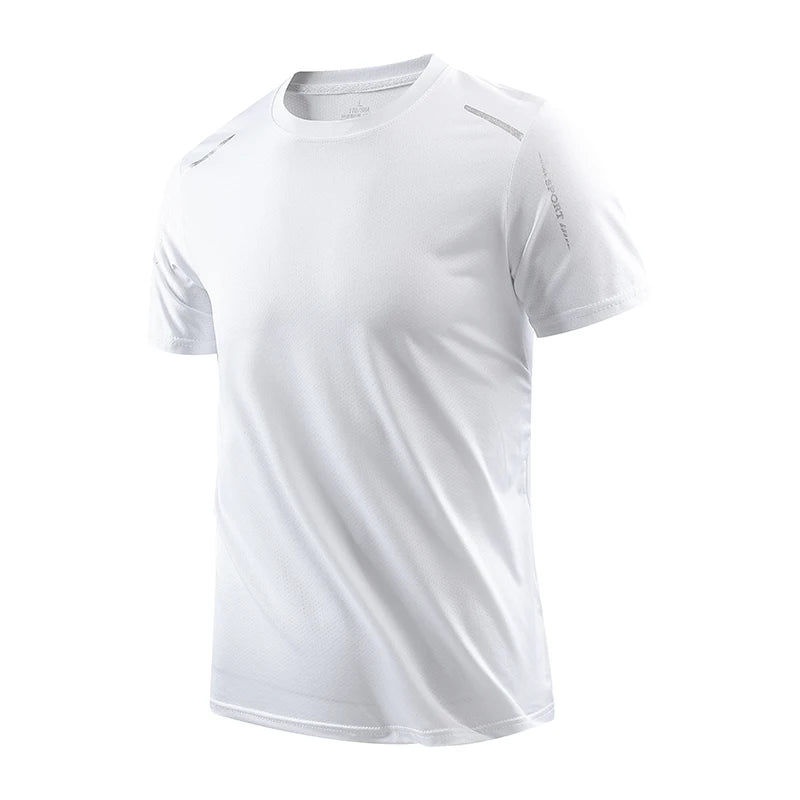 Men's Quick-Dry Athletic T-Shirt – Breathable Outdoor & Sports Tee