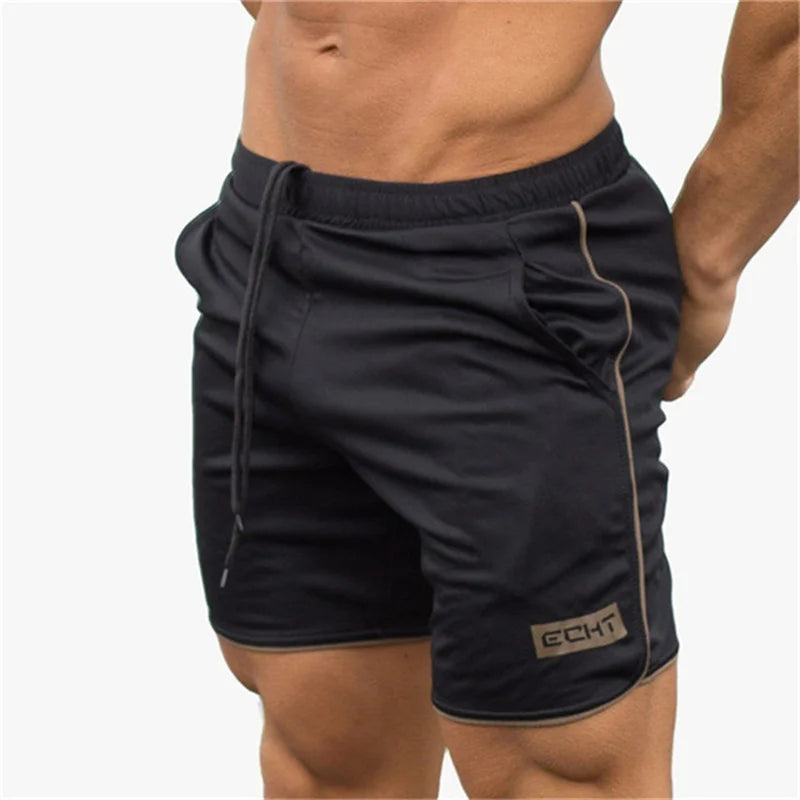 Men's Fitness Gym Shorts – Breathable Mesh Quick-Dry Training & Running Shorts