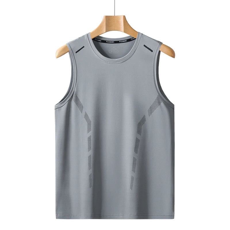 Men's Quick-Dry Sports Tank Top | Gym & Basketball Sleeveless Shirt