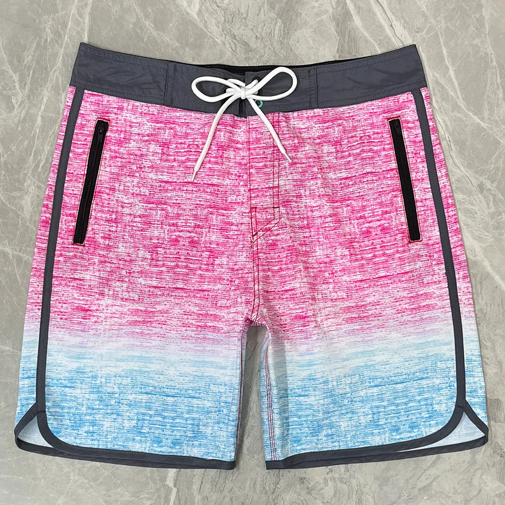 Men's Quick-Dry Surf Shorts | Beach Vacation Swim Trunks | Digital Print