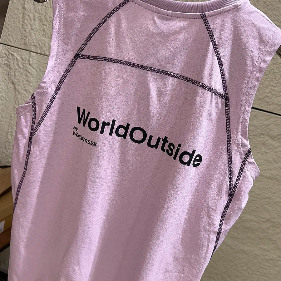 Quick-Dry Sleeveless Tank Top – Breathable Sports Vest for Outdoor & Gym
