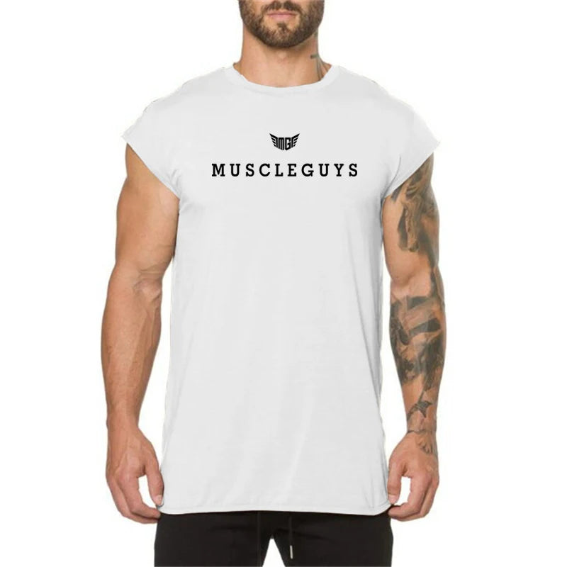 Men's Slim Fit Gym T-Shirt | Breathable Cotton Workout Tee