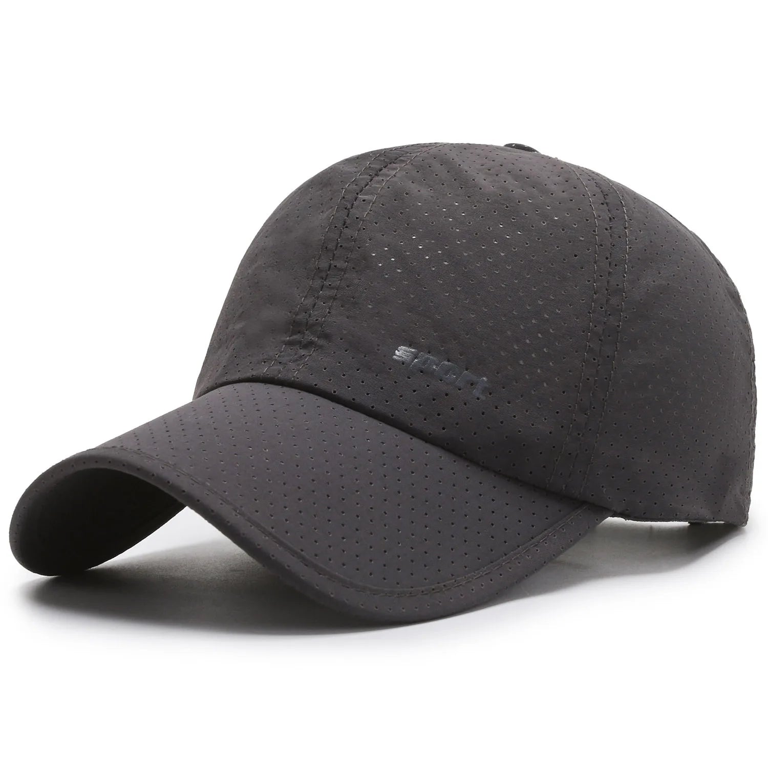 Quick-Dry Contrast Letter Baseball Cap | Breathable Adjustable Sport Hat