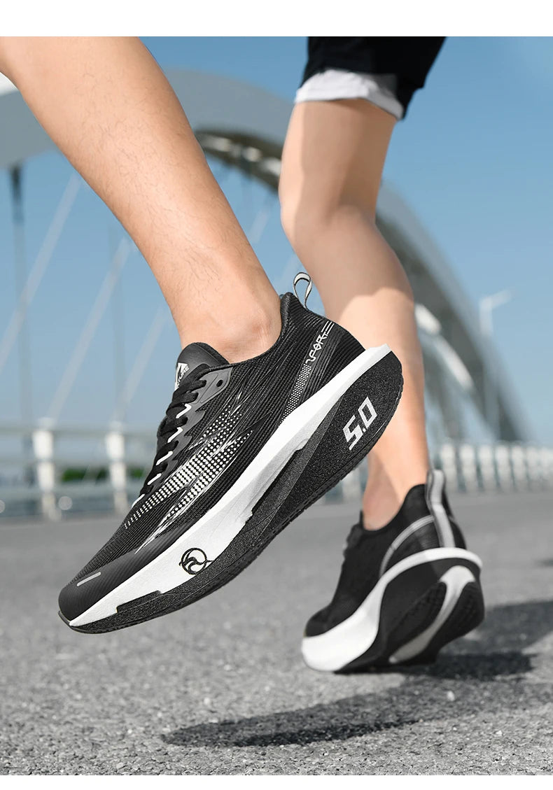 Men's Lightweight Running Sneakers | Breathable Athletic Sports Shoes