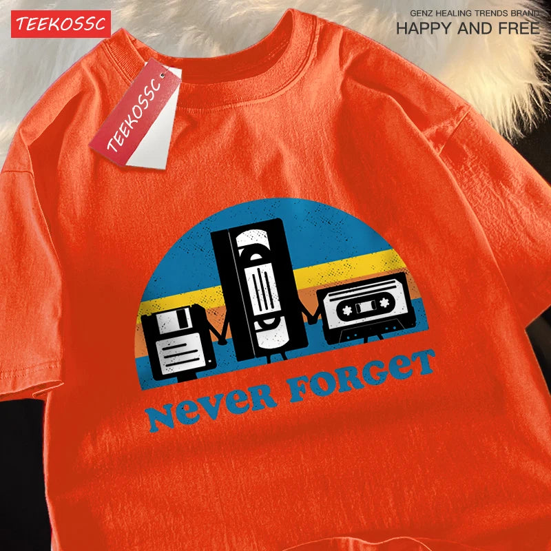 Vintage Radio Graphic T-Shirt – Cotton Tee
