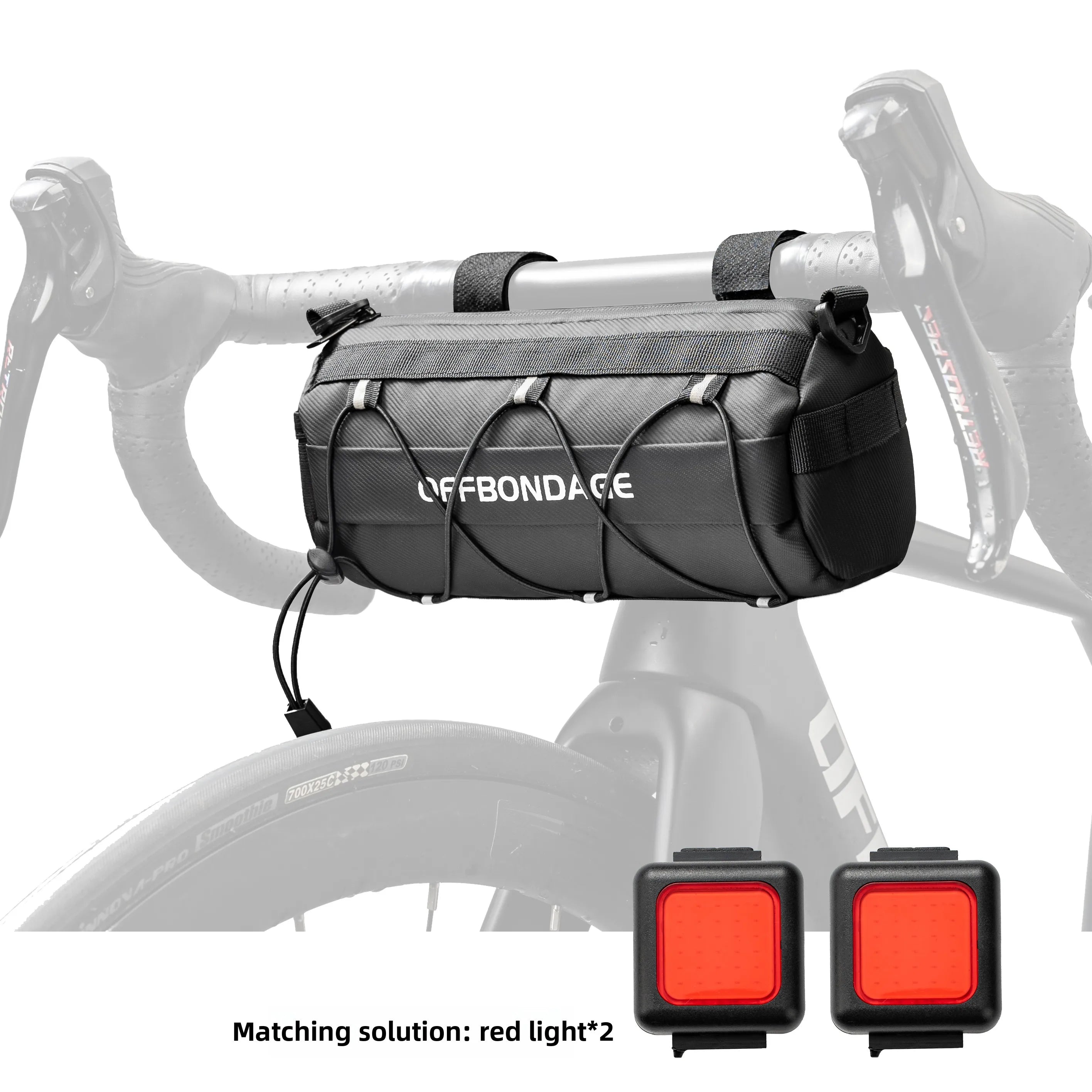 Waterproof Bike Front Handlebar Bag – Large Capacity Cycling Storage