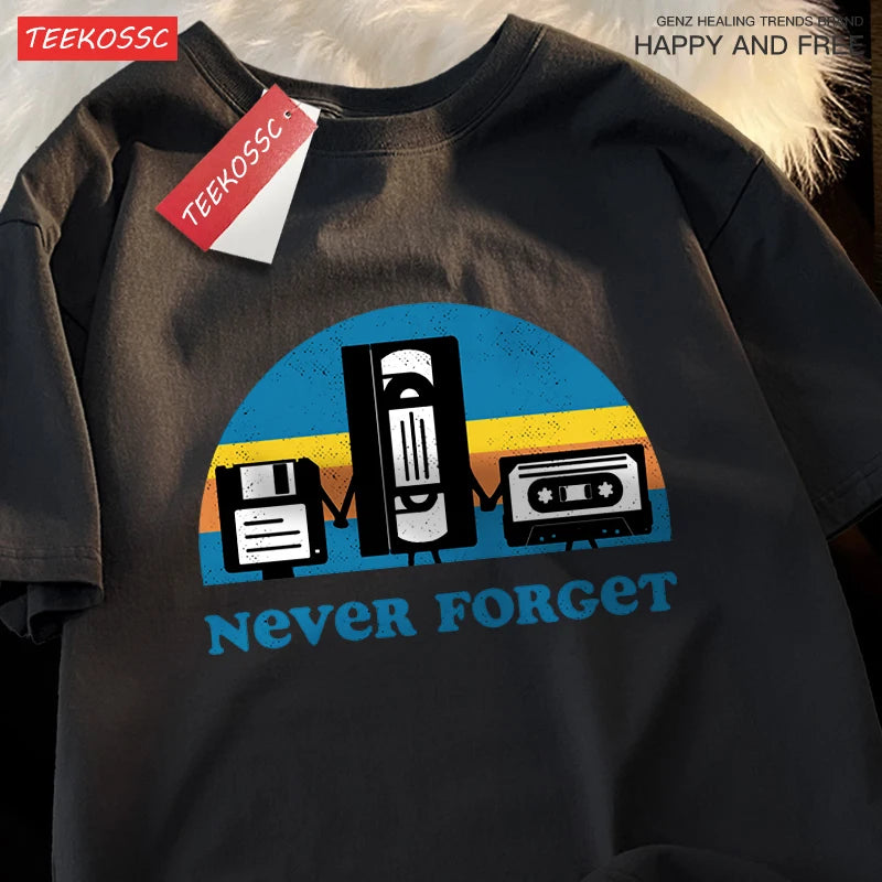 Vintage Radio Graphic T-Shirt – Cotton Tee