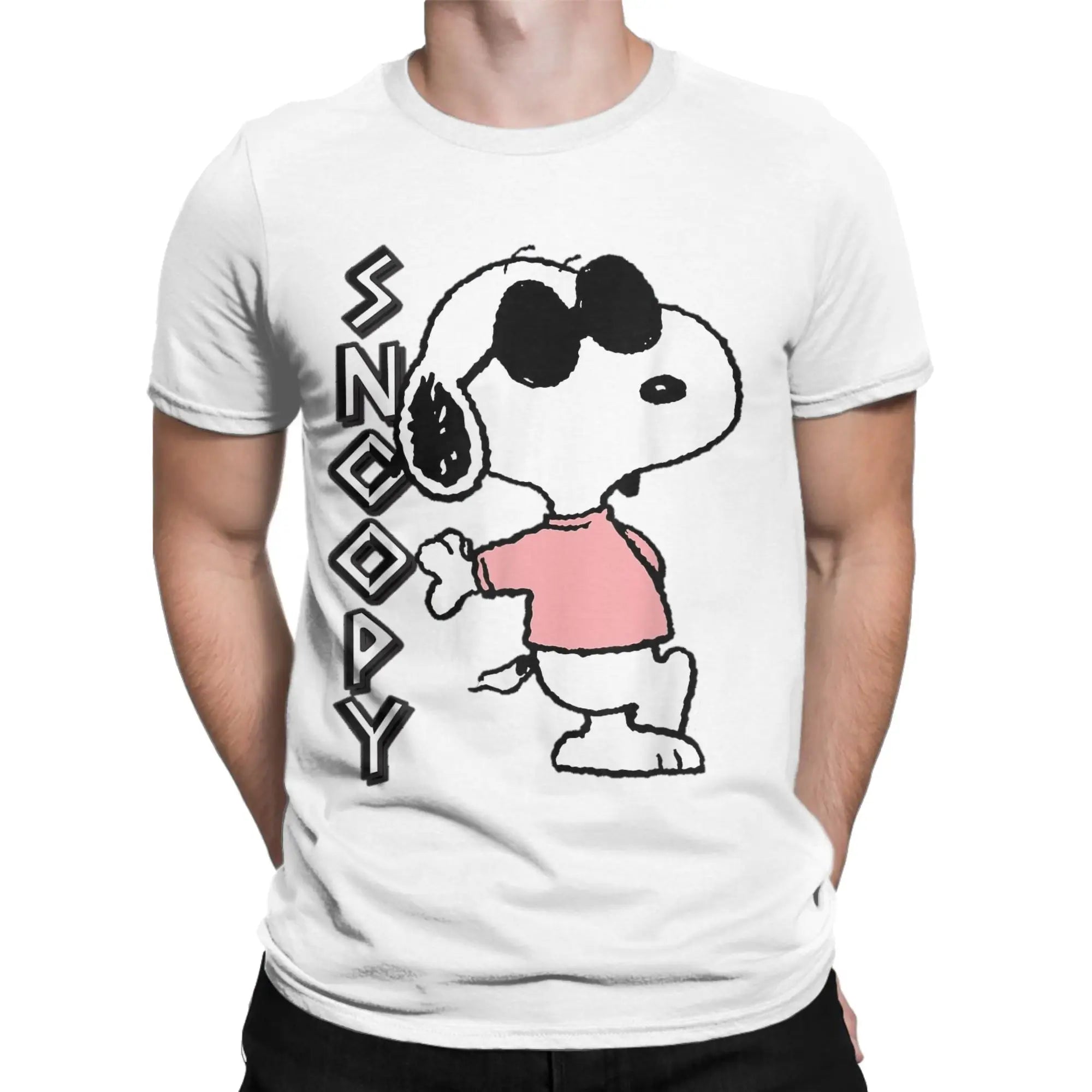 Snoopy & Charlie Brown Graphic T-Shirt | Unisex Cotton Anime Tee