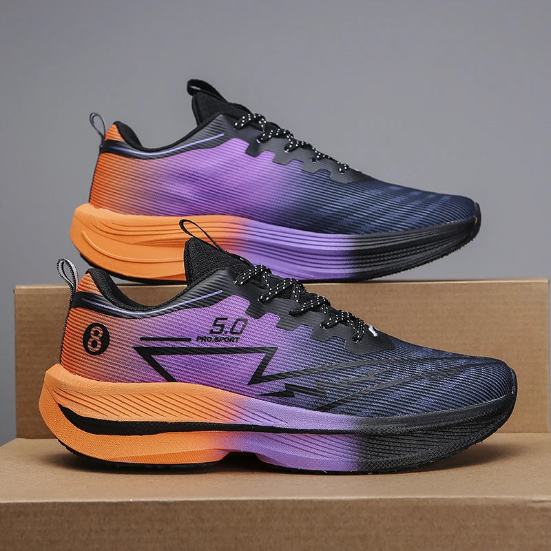 Carbon Plate Running Shoes – Lightweight, Breathable & Anti-Slip | Unisex