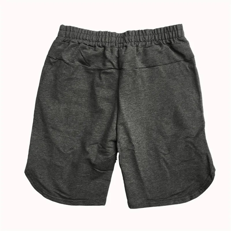 Men's Cotton Casual Gym Shorts – Slim Fit Workout & Running Bermuda