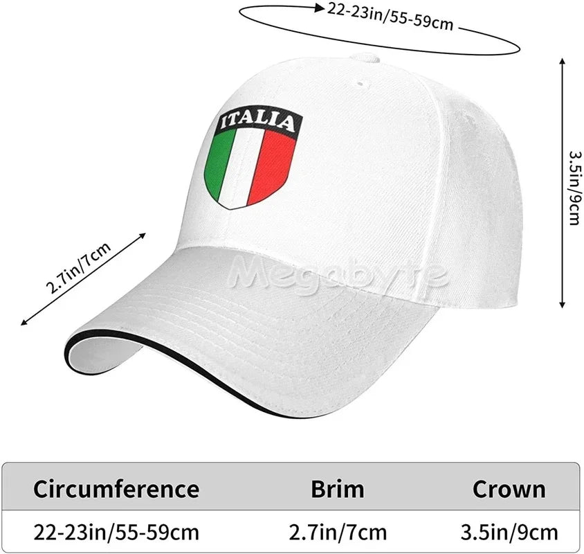 Unisex Adjustable Baseball Cap – Novelty Print Sun Hat for Outdoor & Casual Wear
