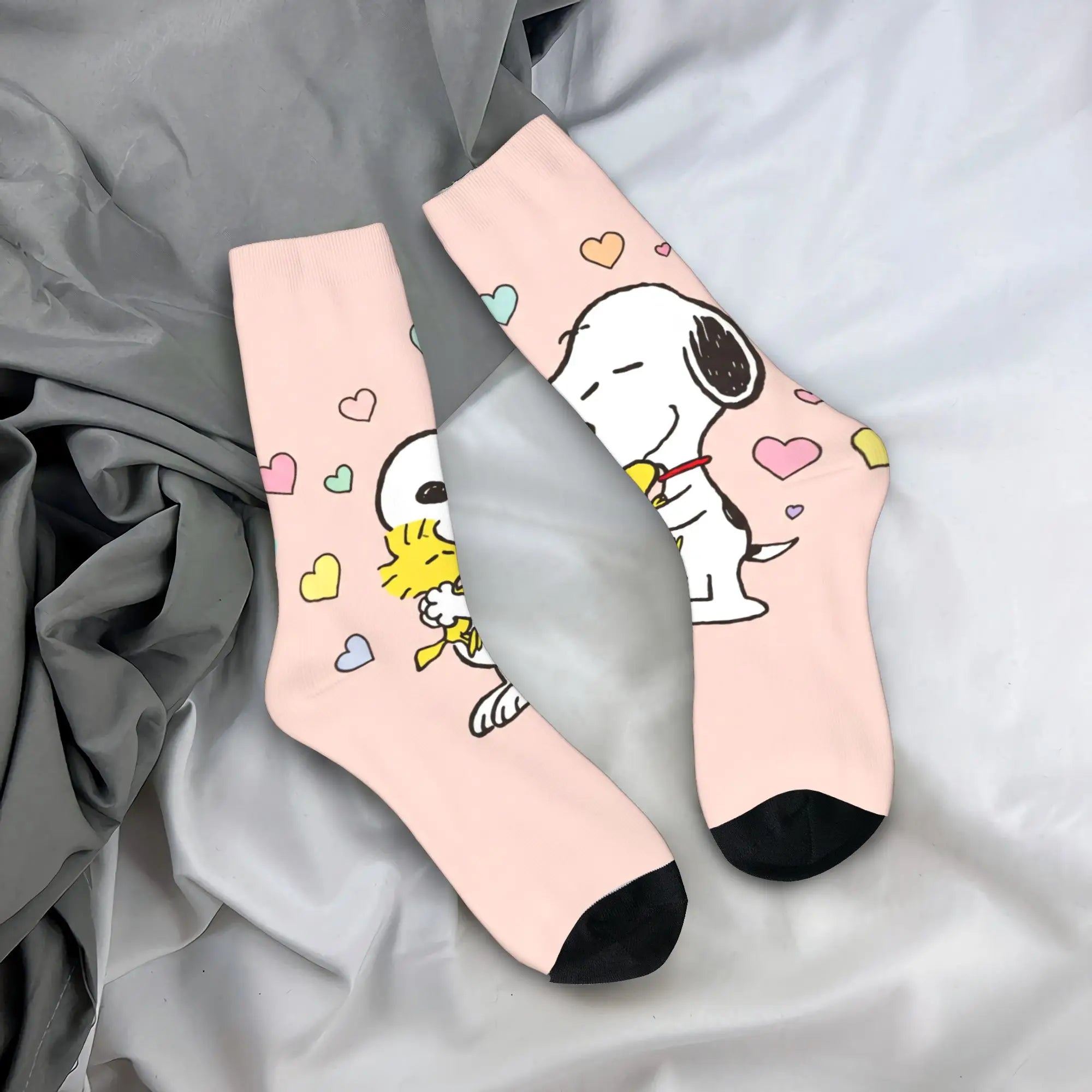 Snoopy Crew Socks – Unisex Non-Slip Moisture-Wicking Sports & Casual Socks