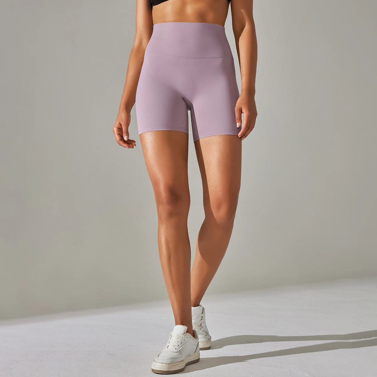 Women's High Waist Yoga Shorts | Squat-Proof Fitness & Gym Shorts