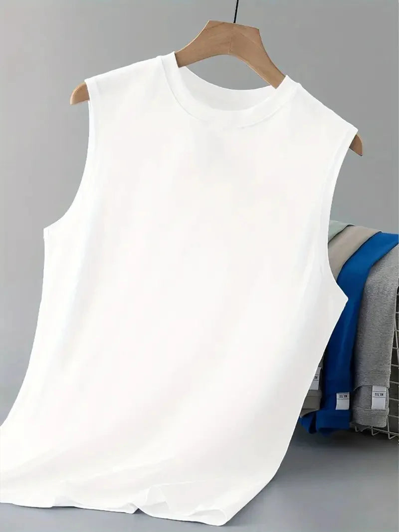 Men's New York Print Tank Top – Casual Sleeveless Vest for Summer