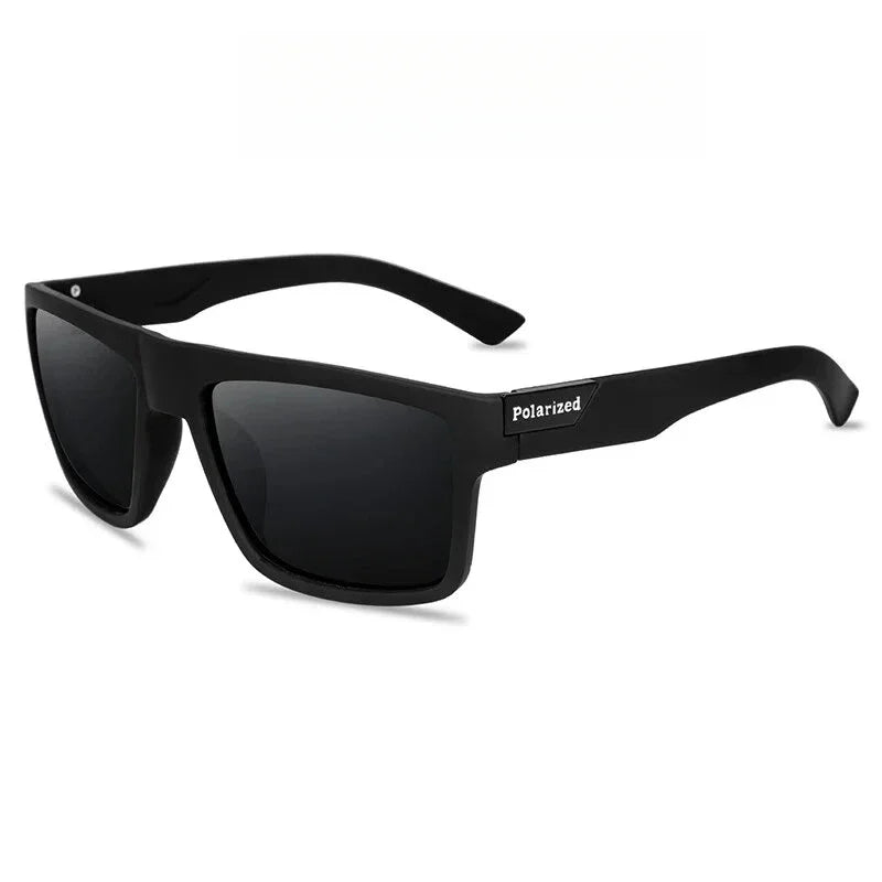 Polarized Square Sunglasses – UV Protection for Driving, Fishing & Sport