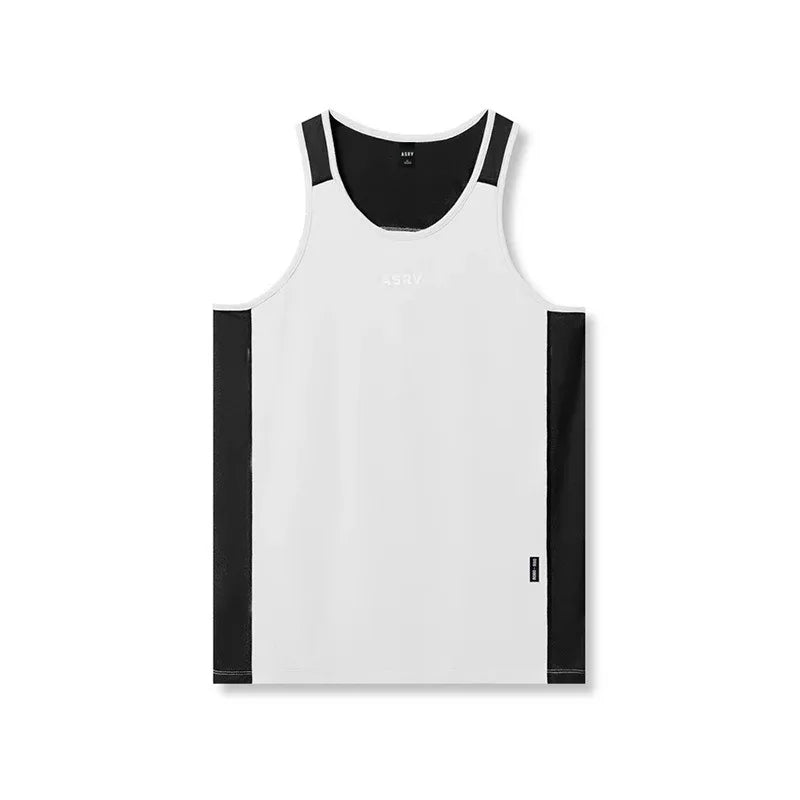 Men's Quick-Dry Spliced Muscle Tank Top | Breathable Gym Vest