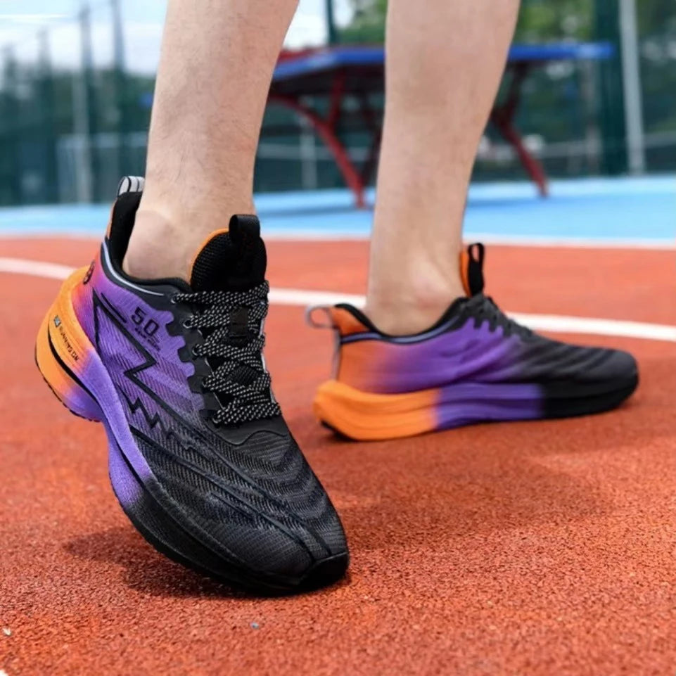 Carbon Plate Running Shoes – Lightweight, Breathable & Anti-Slip | Unisex
