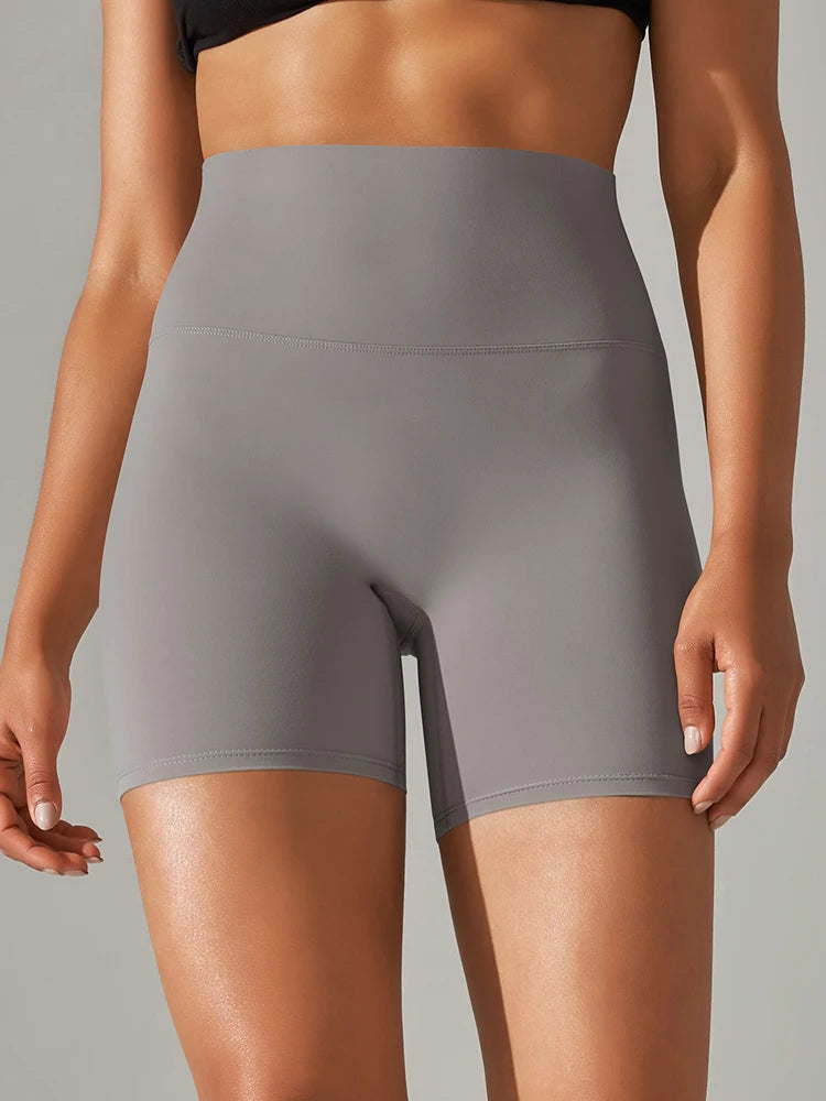 Women's High Waist Yoga Shorts | Squat-Proof Fitness & Gym Shorts