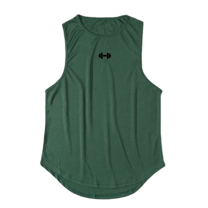 Men's Mesh Gym Tank Top – Breathable Bodybuilding Vest