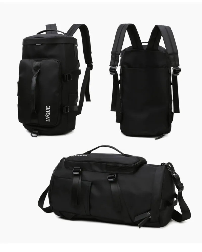 Large Capacity Travel Backpack – Waterproof Sports & Gym Duffel Bag