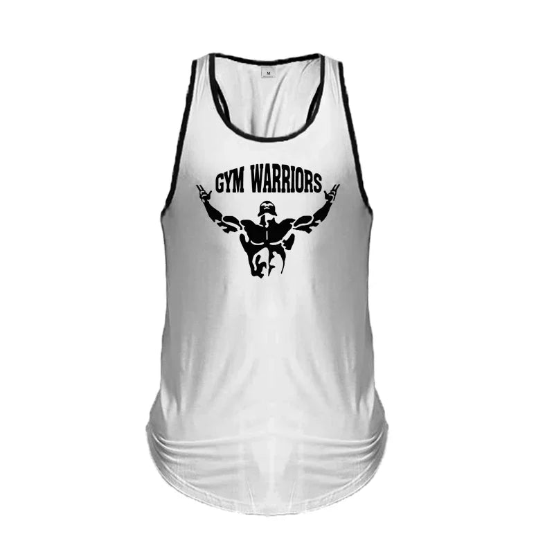 Men's Sleeveless Muscle Tank Top – Cotton Gym & Workout Shirt