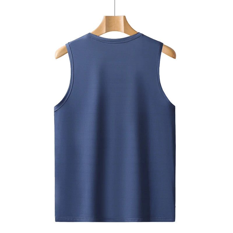 Men's Quick-Dry Sports Tank Top | Gym & Basketball Sleeveless Shirt