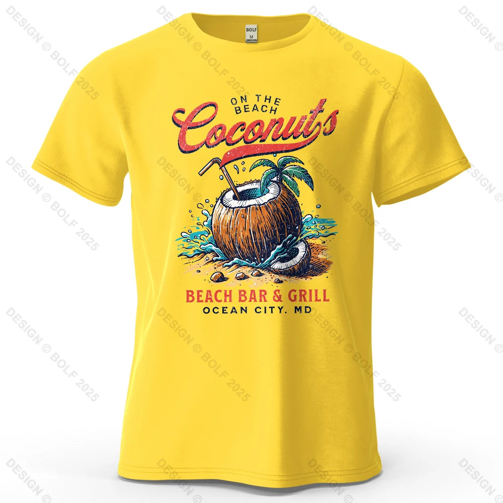 Vintage Graphic T-Shirt – 100% Cotton Drop-Shoulder Tee for Men
