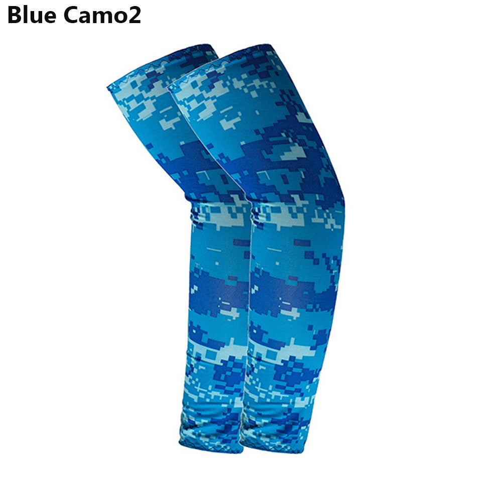 Cooling Sports Arm Sleeves (2-Pack) | UV Protection for Running, Cycling & Fishing