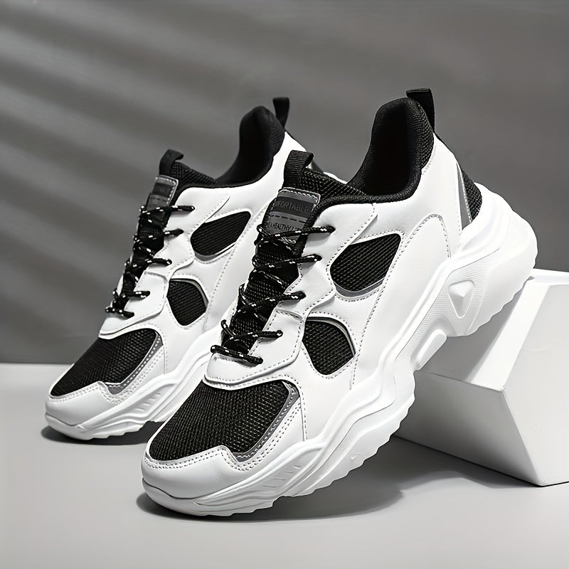 Men's Platform Sneakers | Height-Increasing Breathable Casual Shoes