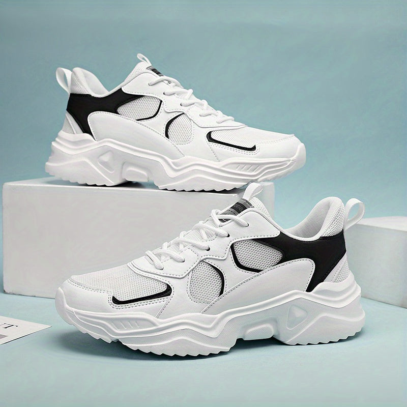 Men's Platform Sneakers | Height-Increasing Breathable Casual Shoes