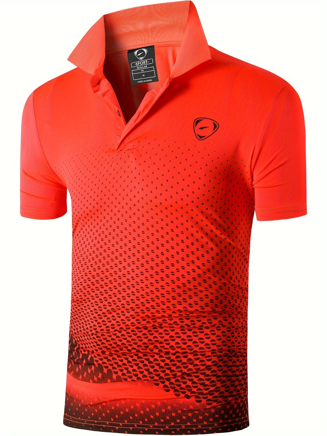 Men's Sport Polo Shirt | Short Sleeve Athletic Tee for Tennis, Golf & Casual Wear