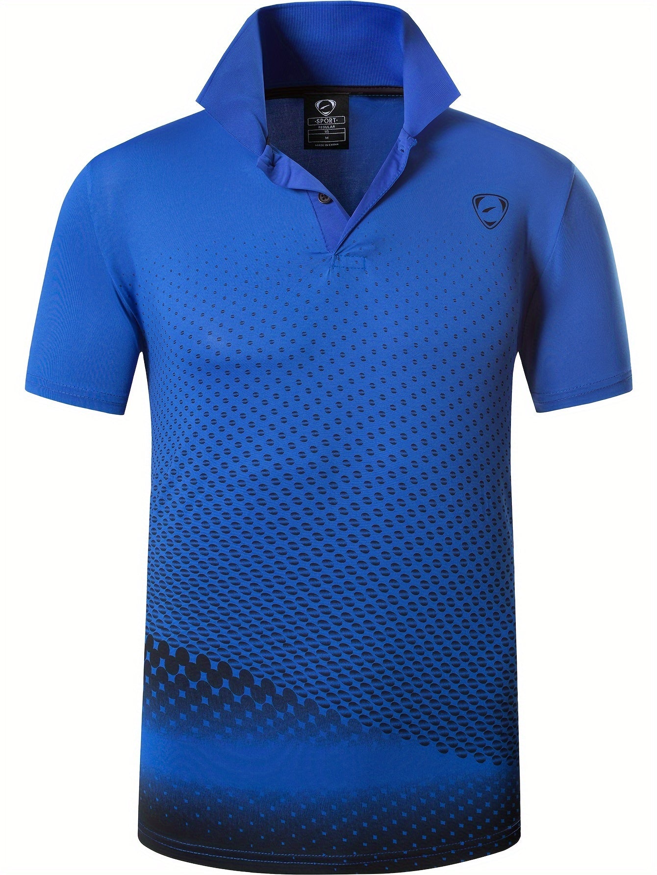 Men's Sport Polo Shirt | Short Sleeve Athletic Tee for Tennis, Golf & Casual Wear