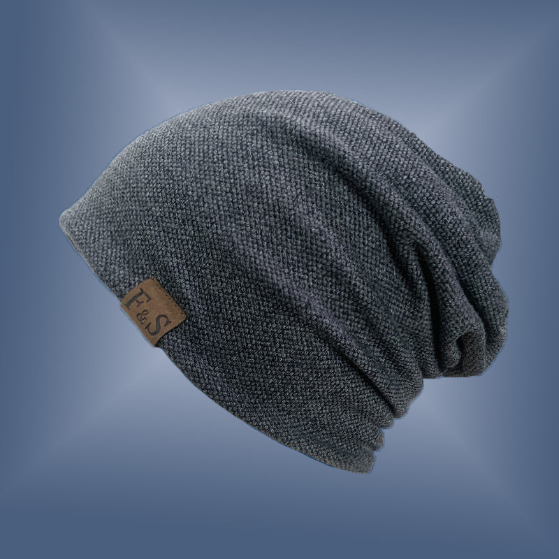 Lightweight Knit Beanie – Urban Style Toggle Closure Hat for Spring, Fall & Winter