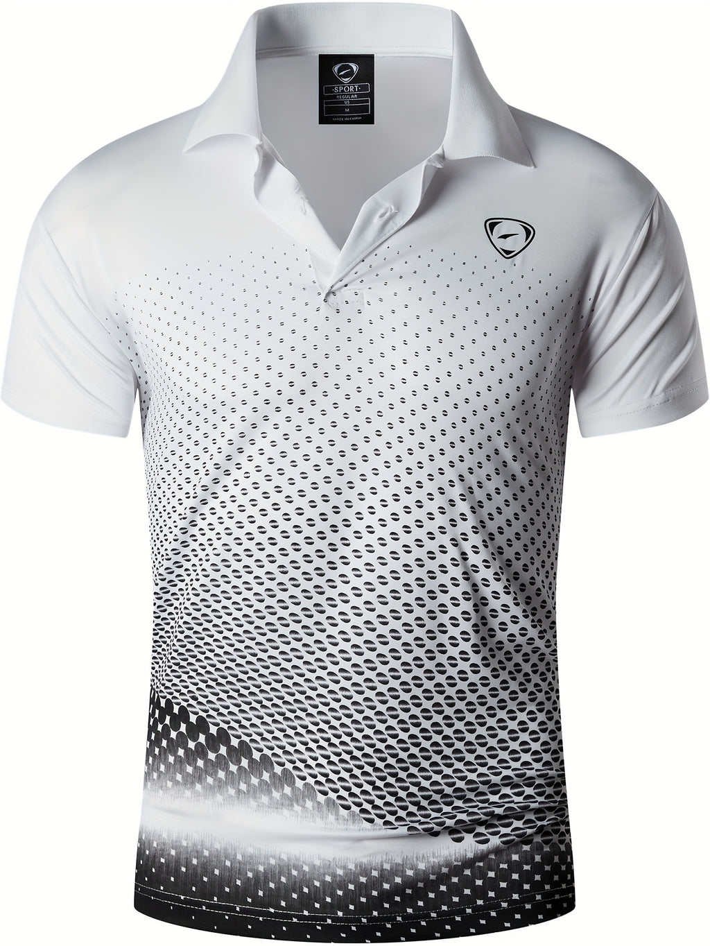 Men's Sport Polo Shirt | Short Sleeve Athletic Tee for Tennis, Golf & Casual Wear
