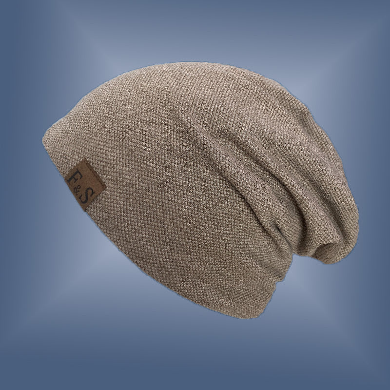 Unisex Lightweight Knit Beanie – Urban Style Toggle Closure Hat for Spring, Fall & Winter